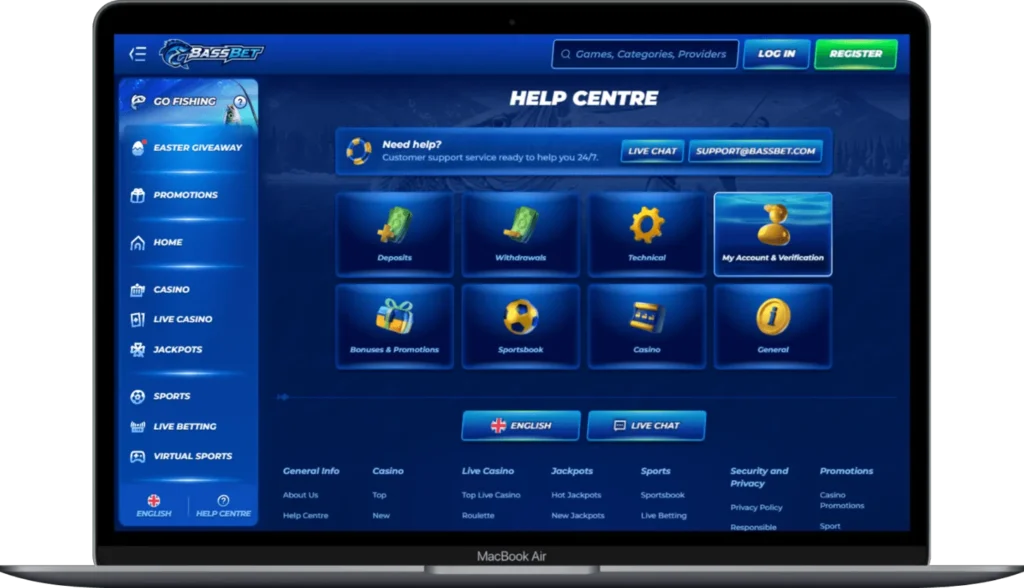 Customer Support at BassBet Casino New Zealand